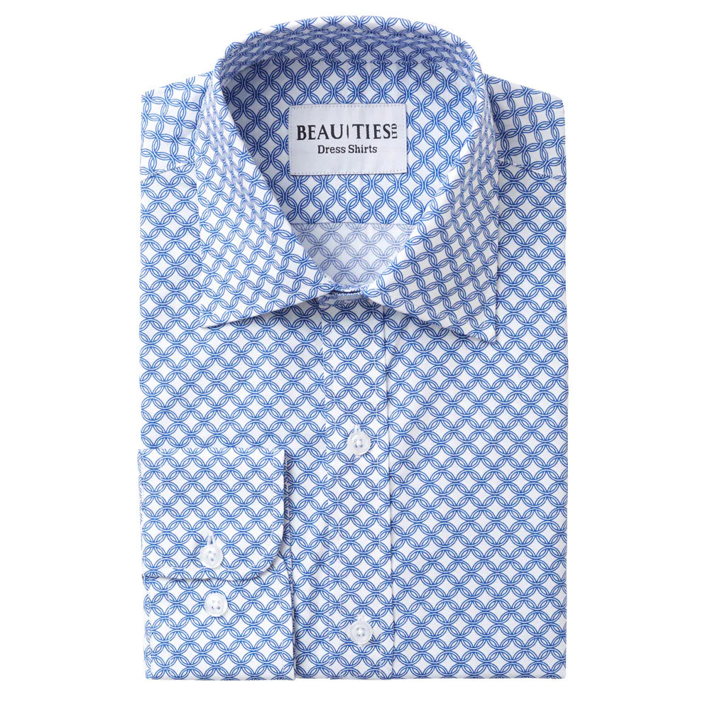 Olympic Blue Dress Shirt by Beau Ties of Vermont