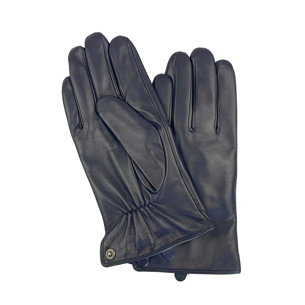 Men's Midnight Blue Sheepskin Gloves by Beau Ties of Vermont