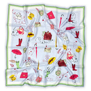 Hertonia Women's Silk Scarf by Beau Ties of Vermont