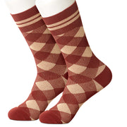 Brady Red Women's Socks by Beau Ties of Vermont