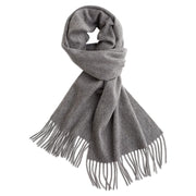 Grey Cashmere Scarf by Beau Ties of Vermont