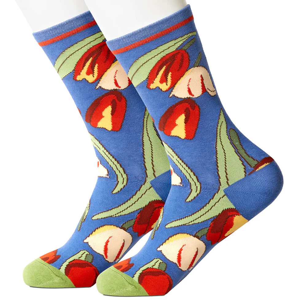 Tulipsianne Women's Socks by Beau Ties of Vermont