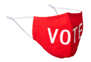 Ballot Red Face Mask by Beau Ties of Vermont