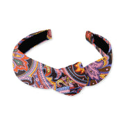 Ebony Harbor - Knotted Headband by Beau Ties of Vermont