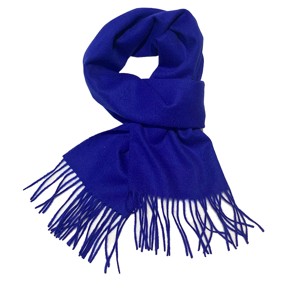 Ballina Blue Wool Scarf by Beau Ties of Vermont