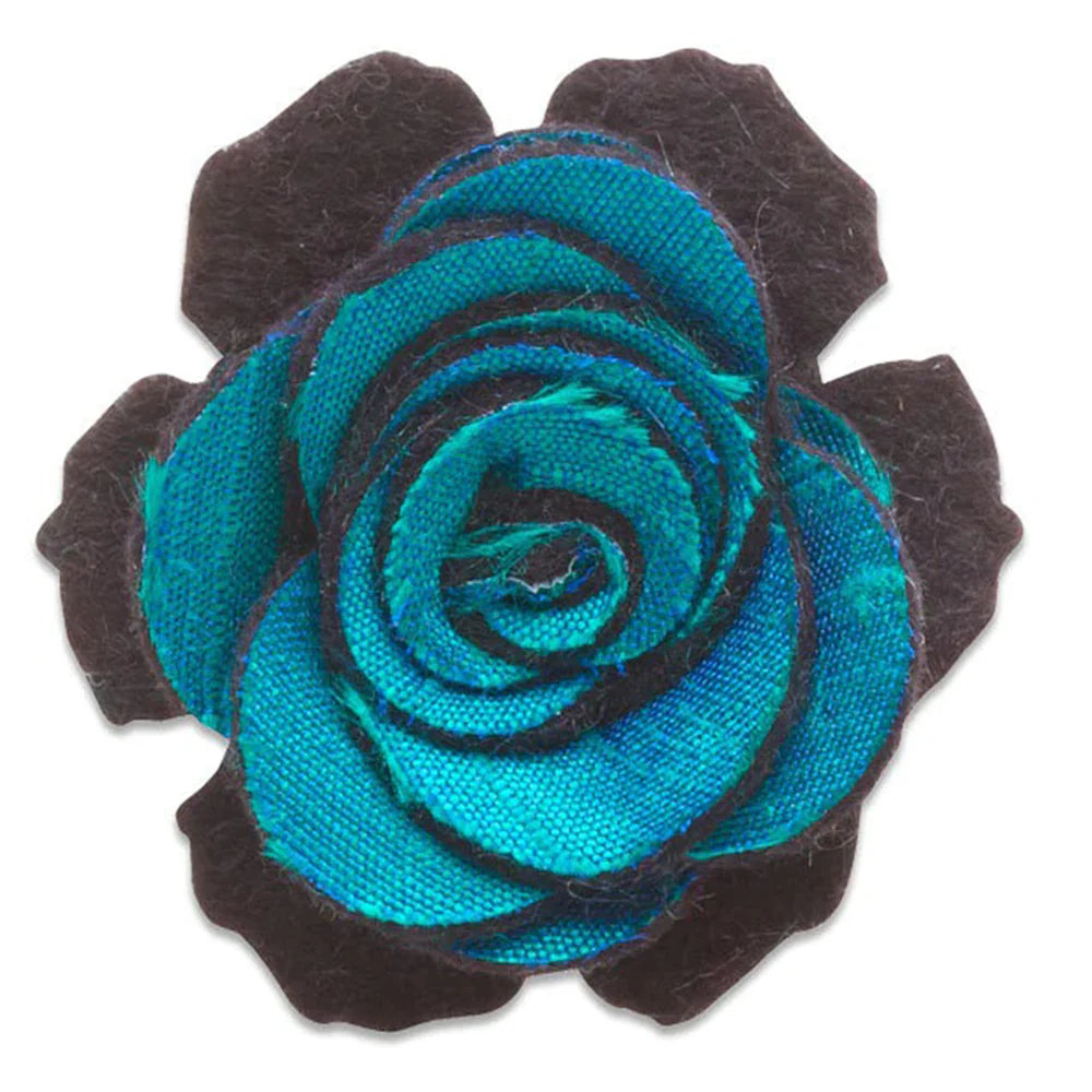 Black/Nice Twist - Beau Fleur Boutonniere by Beau Ties of Vermont