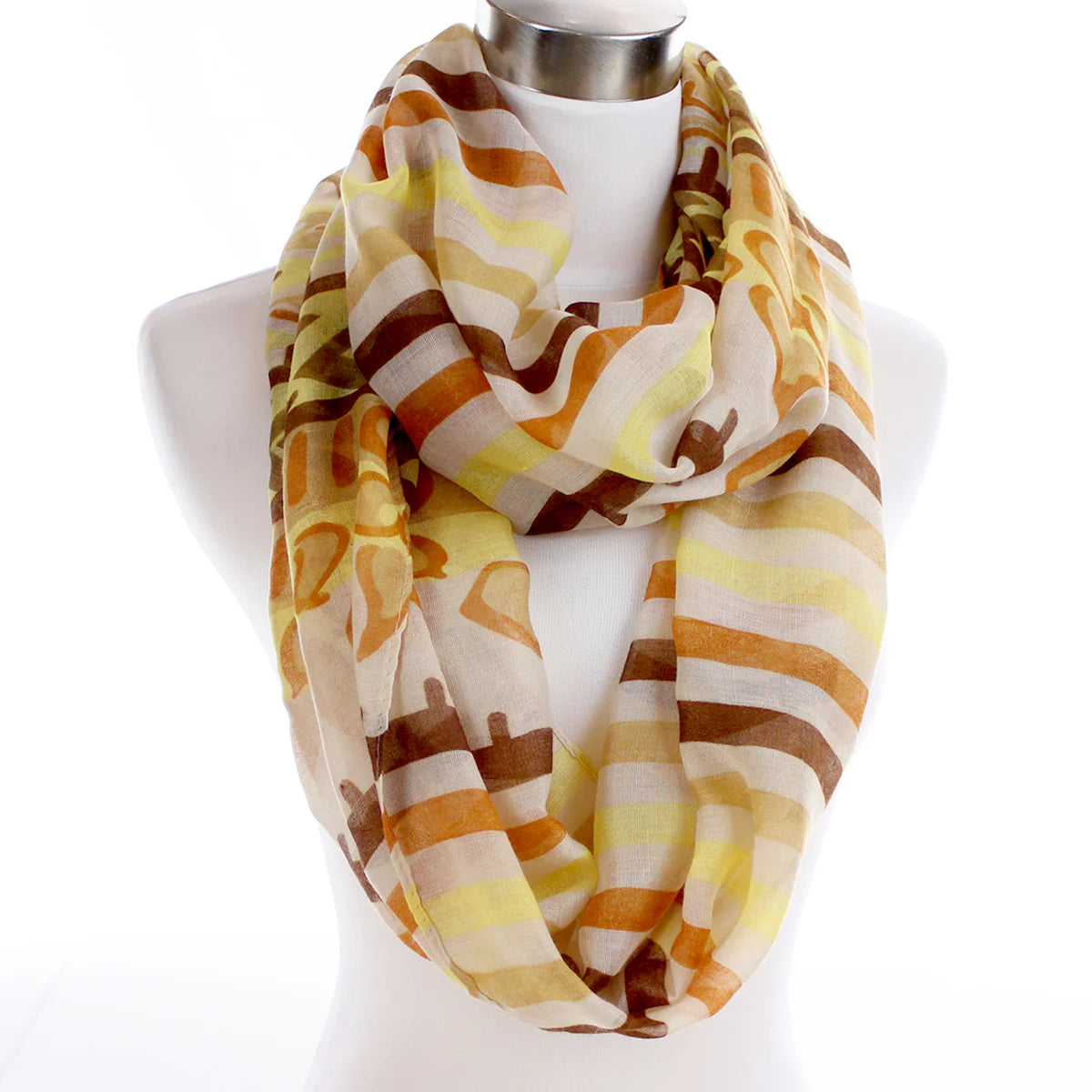 Zebbry Terra Infinity Scarf by Beau Ties of Vermont