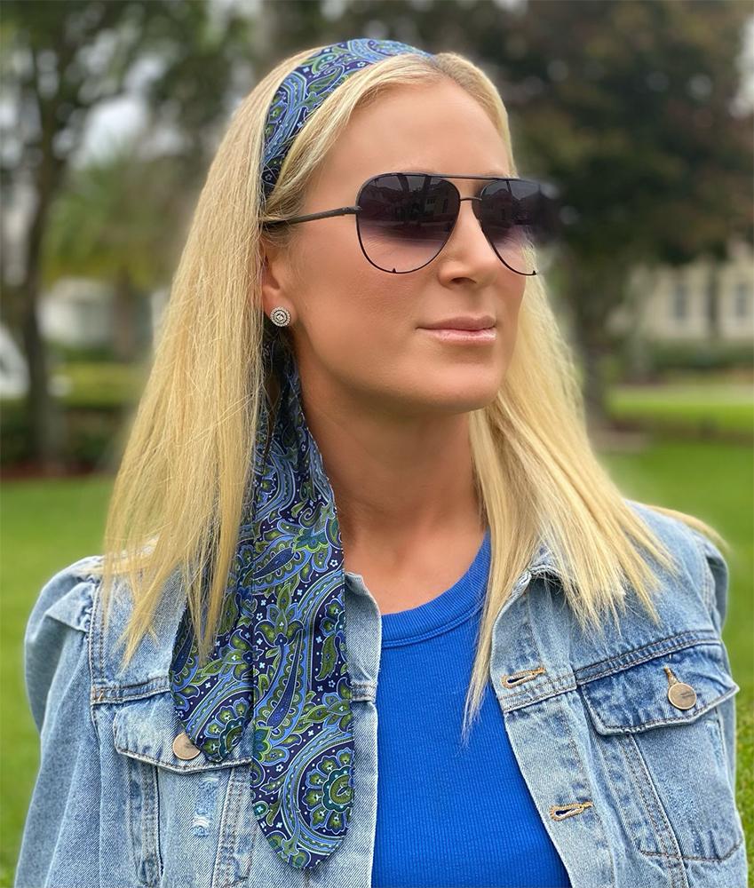 Springfield - Hair Scarf by Beau Ties of Vermont