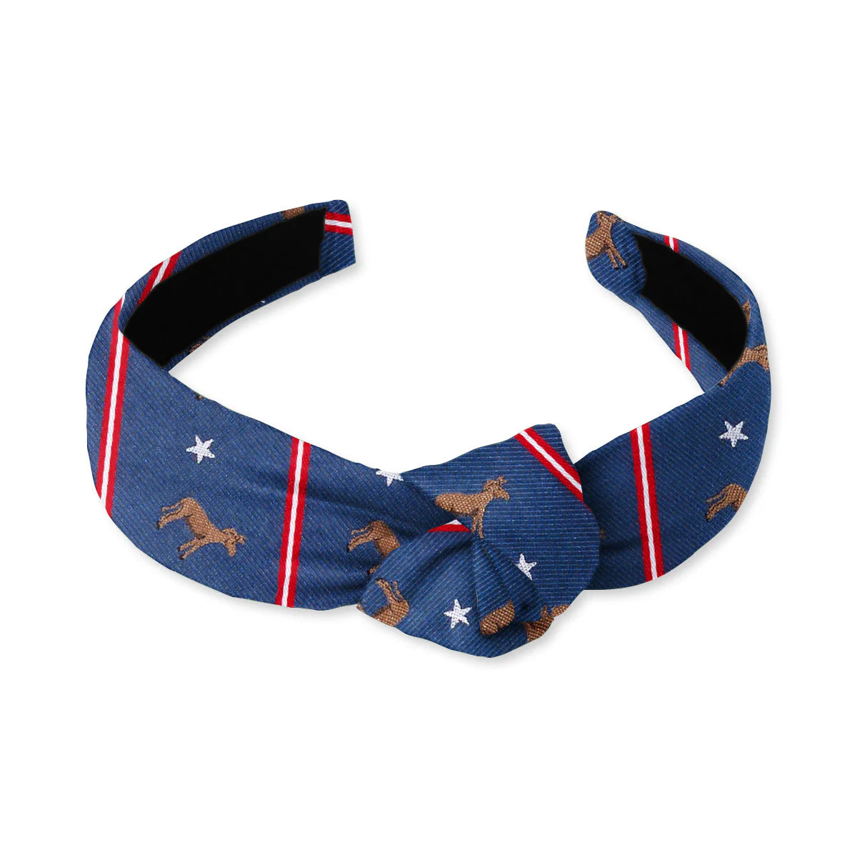 Democrat Blue - Knotted Headband by Beau Ties of Vermont