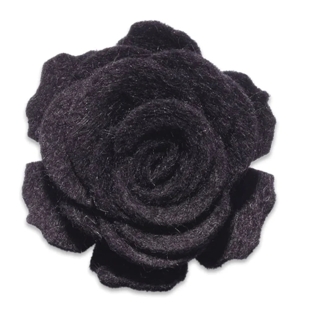Black - Beau Fleur Boutonniere by Beau Ties of Vermont