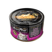 Fussie Cat Premium Black Label Tuna w/Chicken in Gravy 2.82oz by Pet Food Warehouse