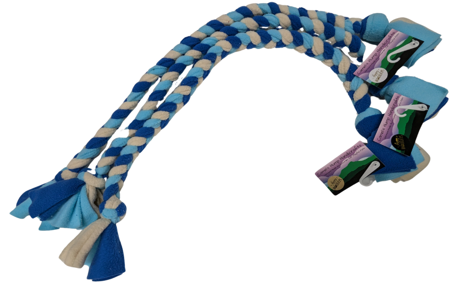 Camel's Hump Handicrafts Hannukah Braided Tug Large 34"-36" by Pet Food Warehouse