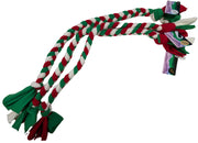 Camel's Hump Handicrafts Christmas Braided Tug Large 34"-36" by Pet Food Warehouse