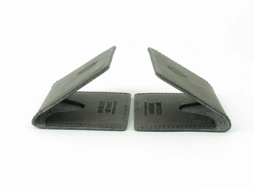 Leather Card Case - Bi-fold by Queen City Footwear