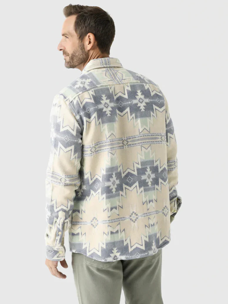 Faherty x Doug Good Feather Surf Flannel - Spring Star Nation by Harbour Thread