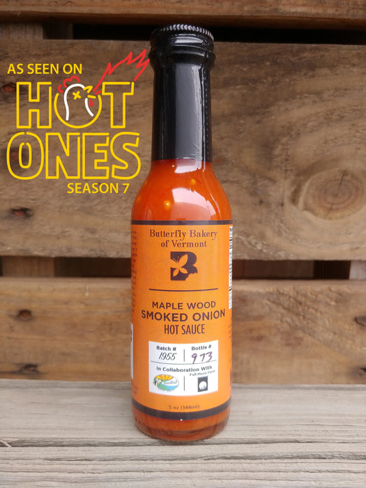 Maple Wood Smoked Onion Hot Sauce