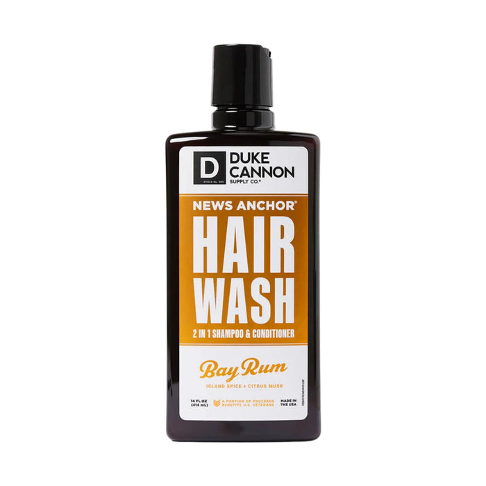 Duke Cannon 2 In One Hair Wash - Bay Rum