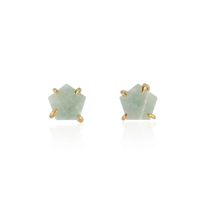 Atlas Studs | Amazonite