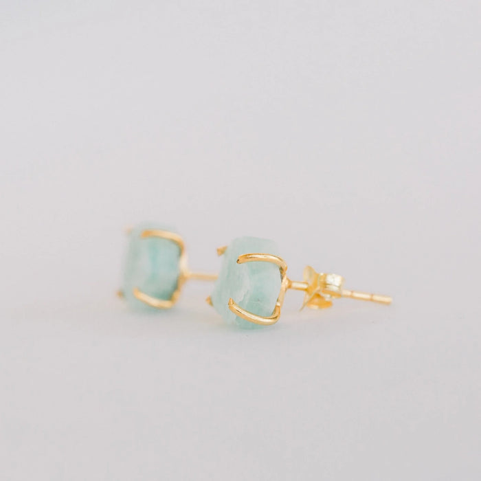 Atlas Studs | Amazonite