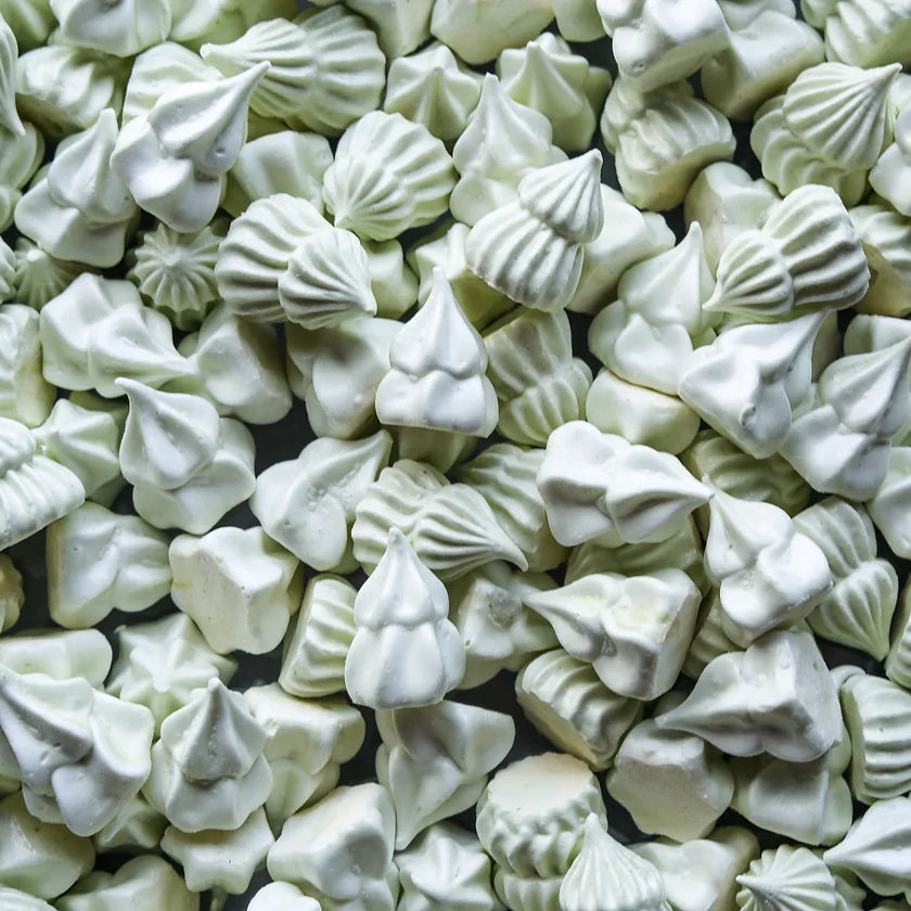 Peppermint 'Tree' Meringues by Small Oven Pastries