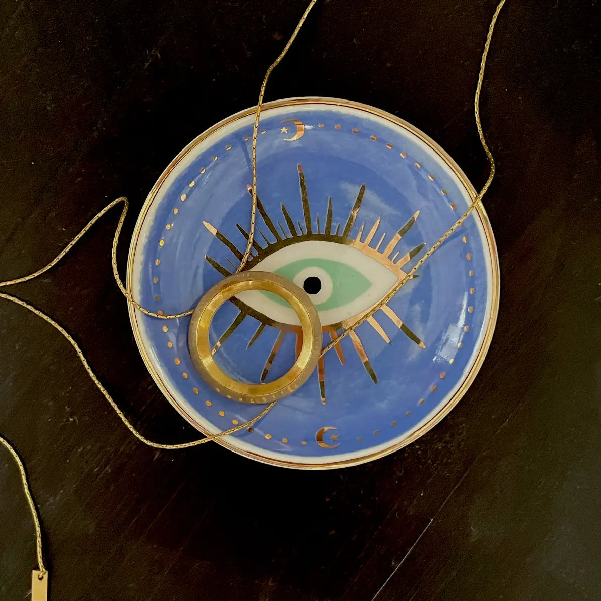 Idlewild Co. Evil Eye Trinket Dish by Harbour Thread