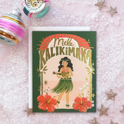 Mele Kalikimaka Card by Harbour Thread