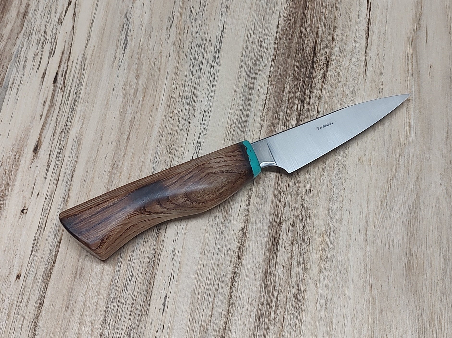 Stainless Paring Knives. Multiple styles available by B.W. Williams Cutlery