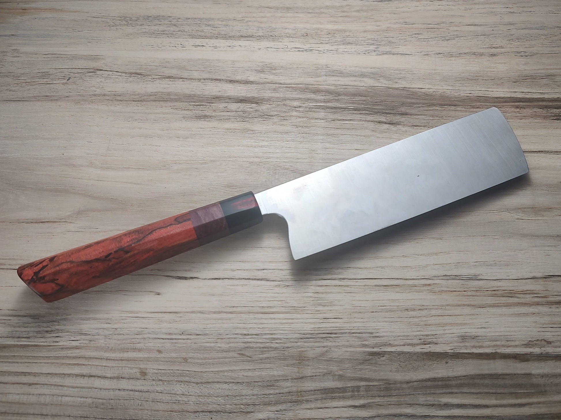 6.6' Nakiri veggie knives. Multiple styles available by B.W. Williams Cutlery
