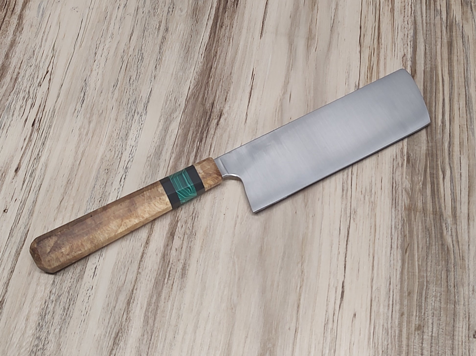 6.6' Nakiri veggie knives. Multiple styles available by B.W. Williams Cutlery