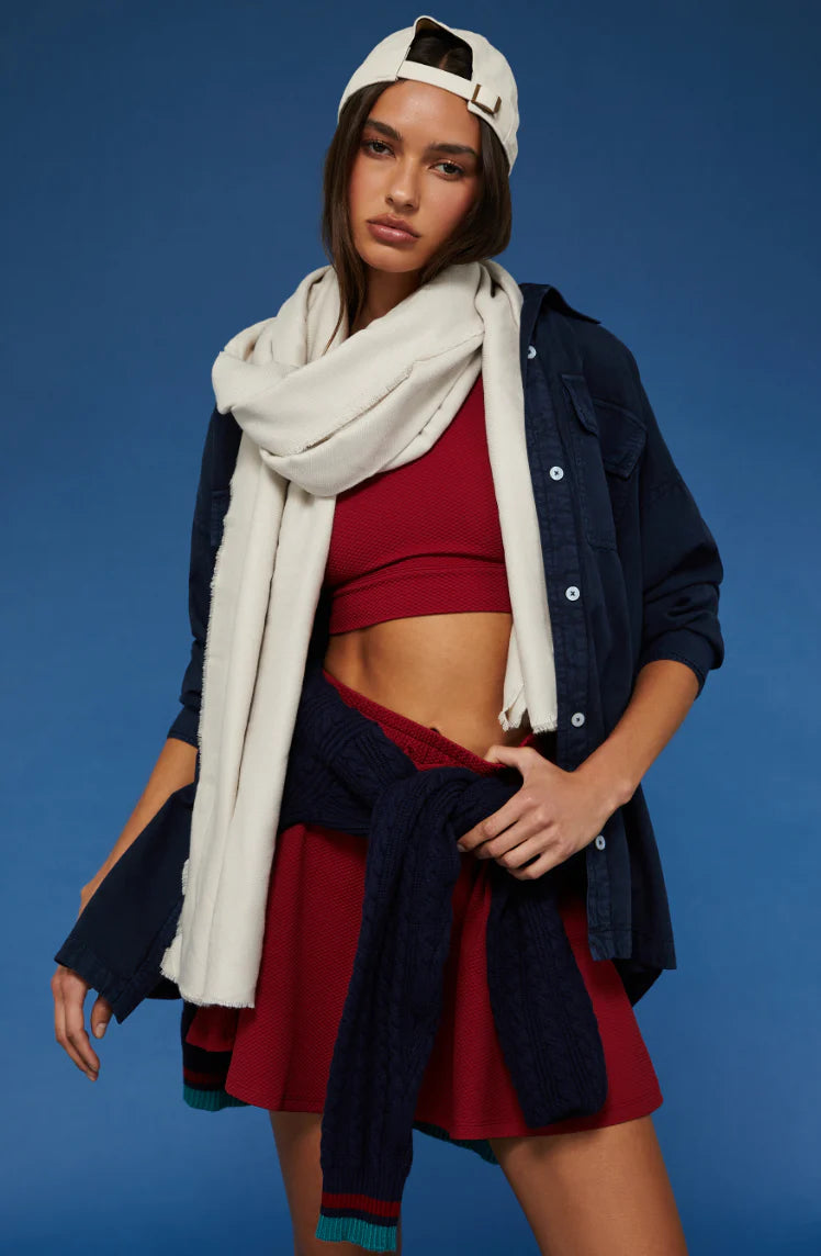 Beach Riot Coramine Top - Ultramarine by Harbour Thread