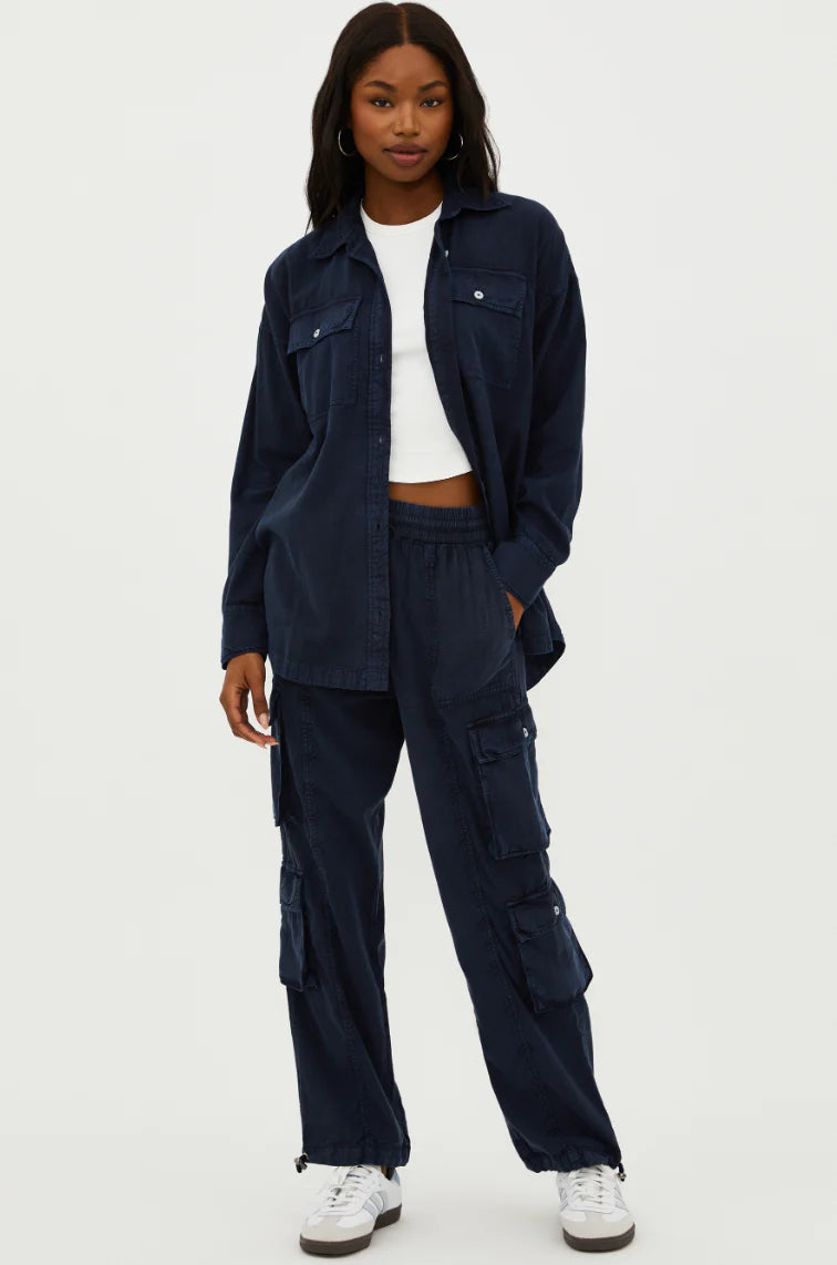 Beach Riot Cassius Pant - Ultramarine by Harbour Thread