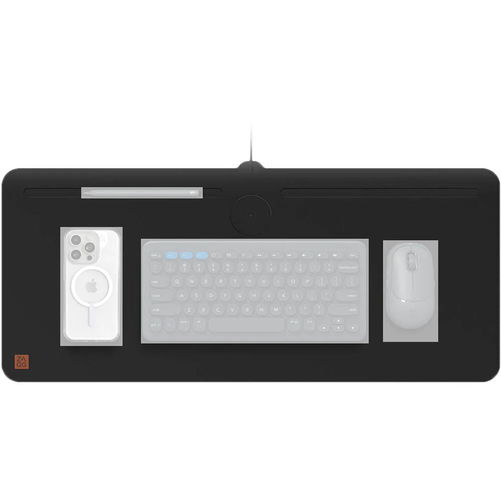 Zagg Wireless Charging Mouse Pad/Desk Mat by Small Dog Electronics