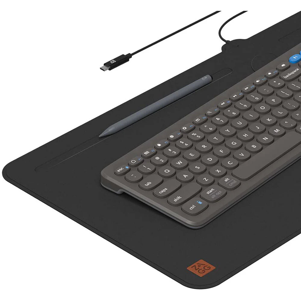 Zagg Wireless Charging Mouse Pad/Desk Mat by Small Dog Electronics