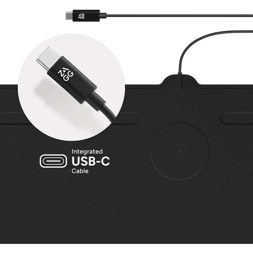 Zagg Wireless Charging Mouse Pad/Desk Mat by Small Dog Electronics