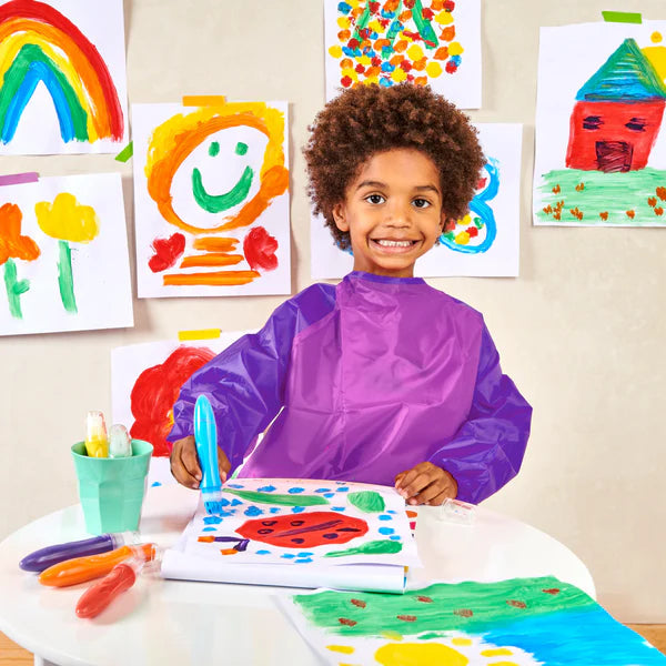 Easy Squeezy Poster Paint Brushes Set of 6 by Homeportonline