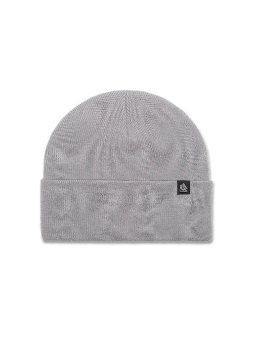 Wool Solid Ribbed Cuffed Beanie