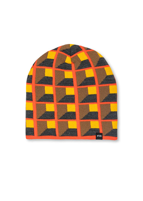 Grid Midi Beanie