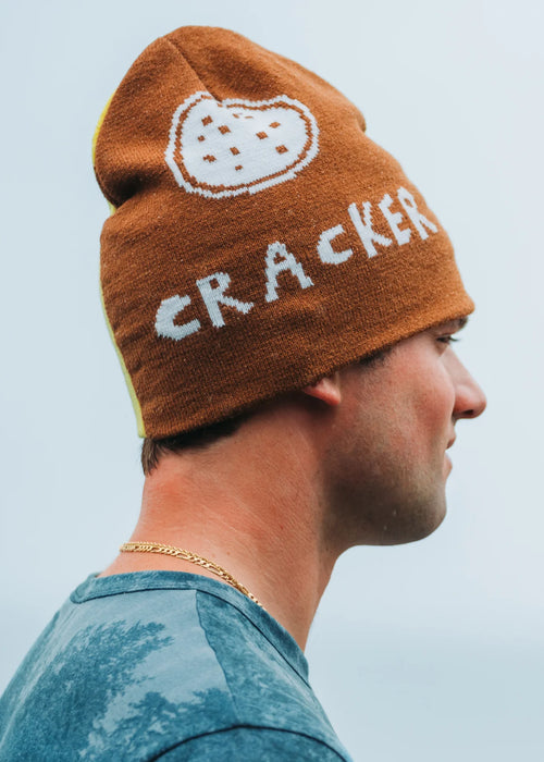 Cheese & Cracker Midi Beanie