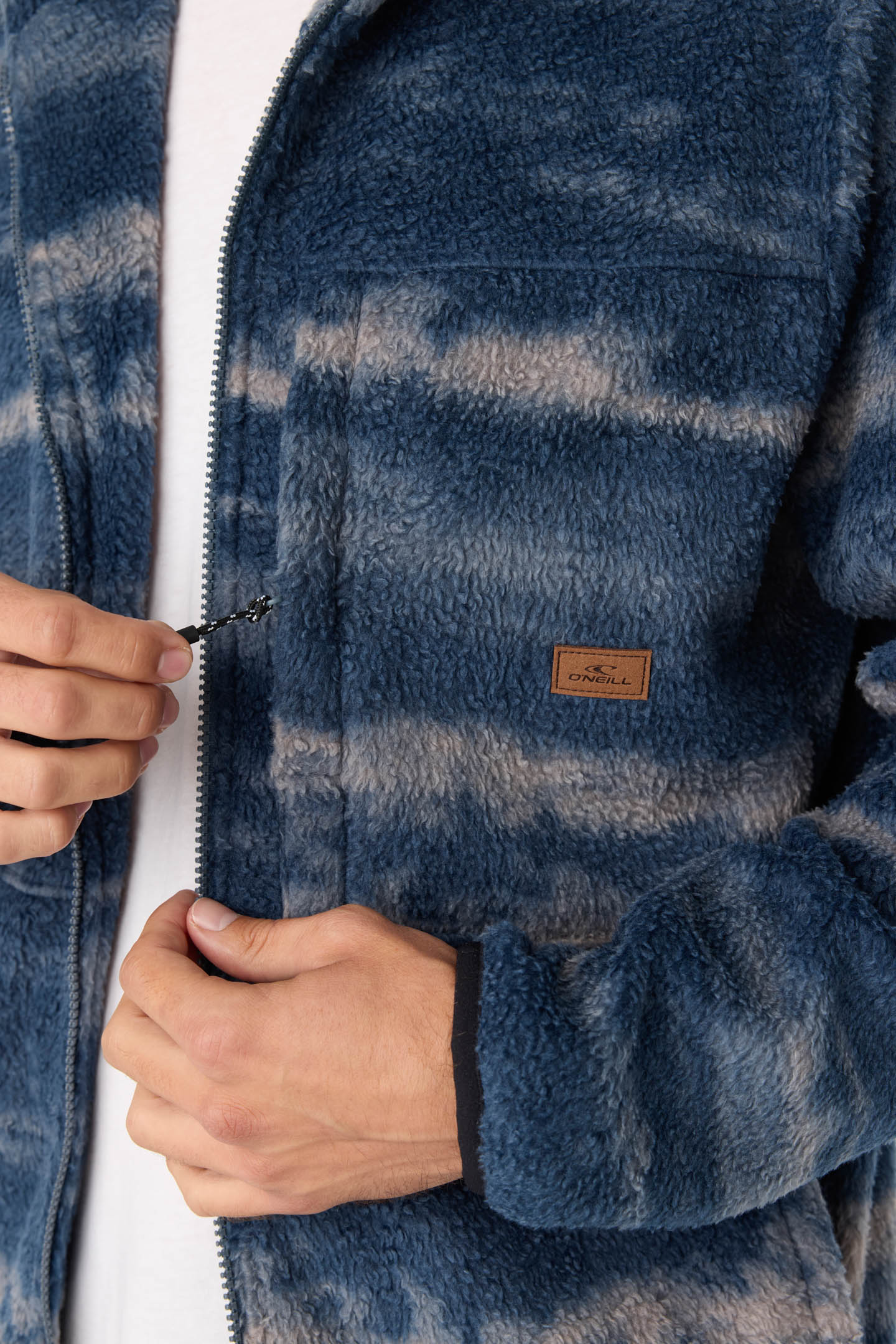 O'Neill Commander High Pile Superfleece Zip Jacket by Harbour Thread