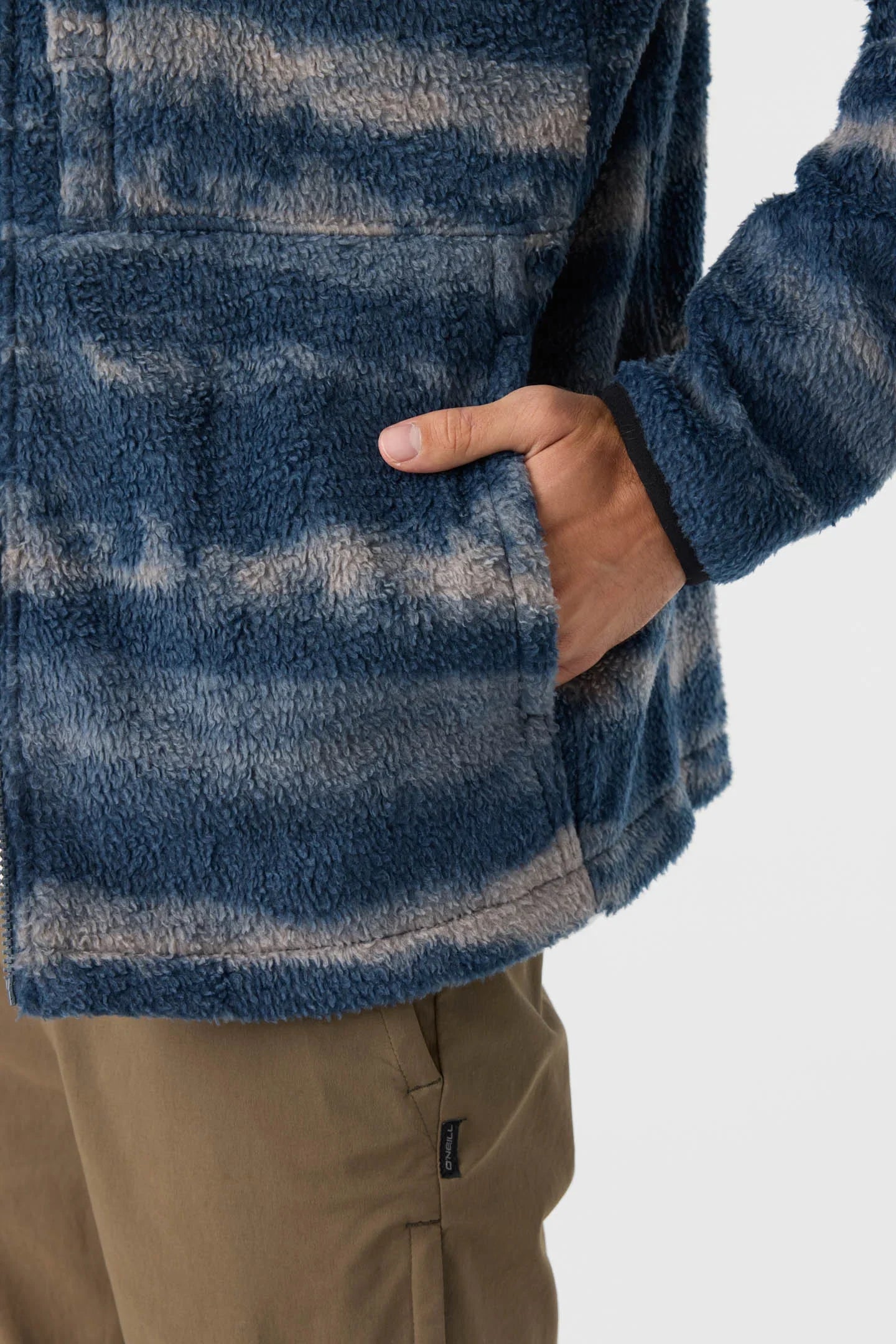 O'Neill Commander High Pile Superfleece Zip Jacket by Harbour Thread