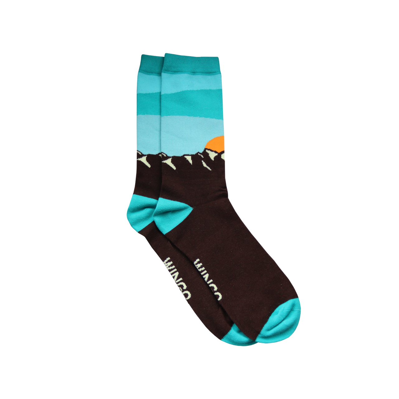 Wingo Everyday Socks Grand Teton Mens Size 4-8 by Pet Food Warehouse