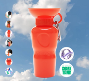 Springer Pet Classic Travel Bottle Poppy 22oz by Pet Food Warehouse