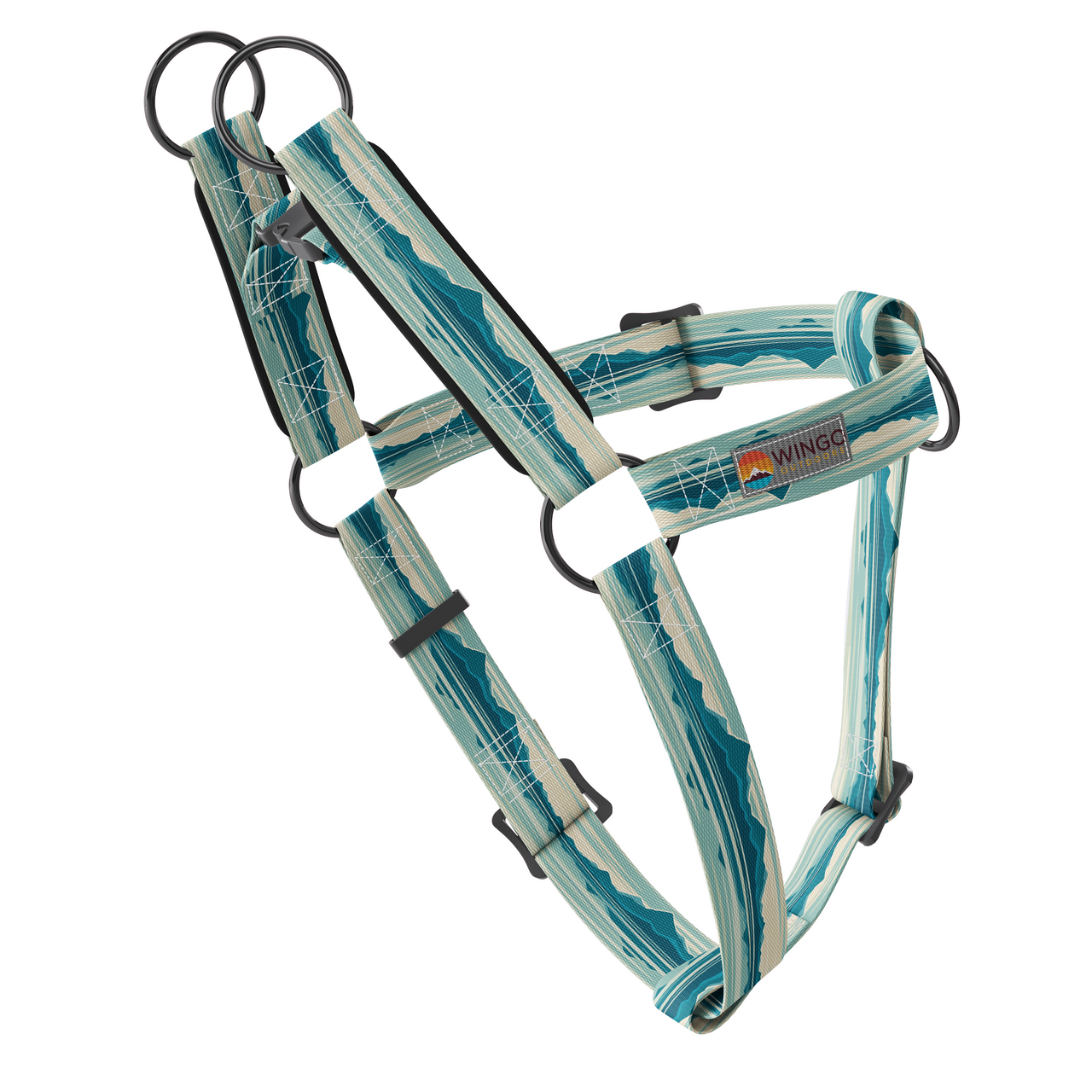 Wingo Suzie Dog Harness Small Mountain Lake by Pet Food Warehouse