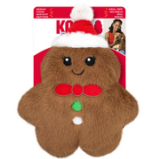 Kong Holiday Snuzzles Mini Gingerbread Brown Medium by Pet Food Warehouse