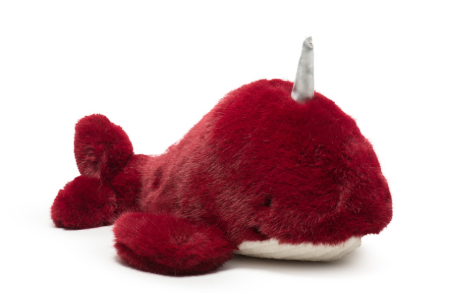 HuggleHound Holiday Noel Narwhal Small by Pet Food Warehouse