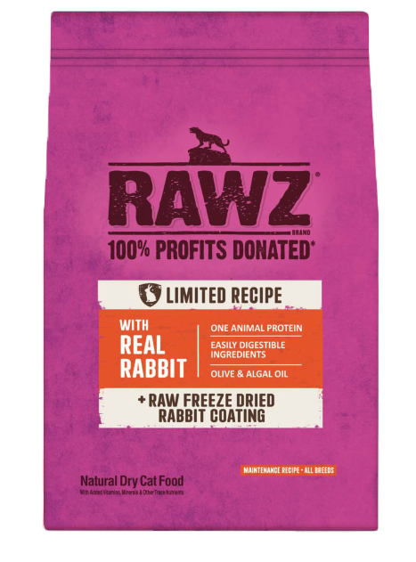 Rawz Limited Ingredient Rabbit Cat Food 7.8lb by Pet Food Warehouse