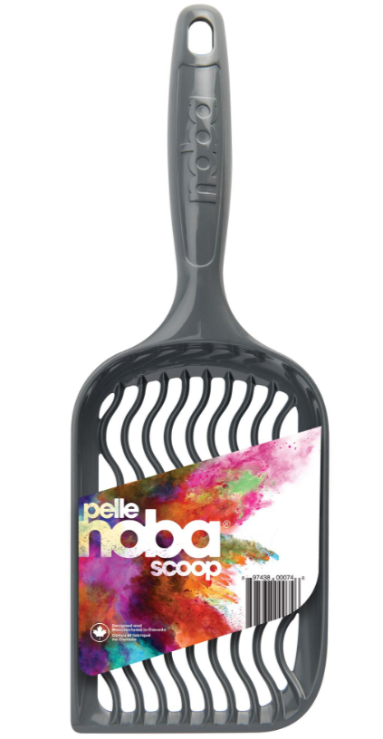 Noba Animal Co. Litter Scoop Charcoal by Pet Food Warehouse