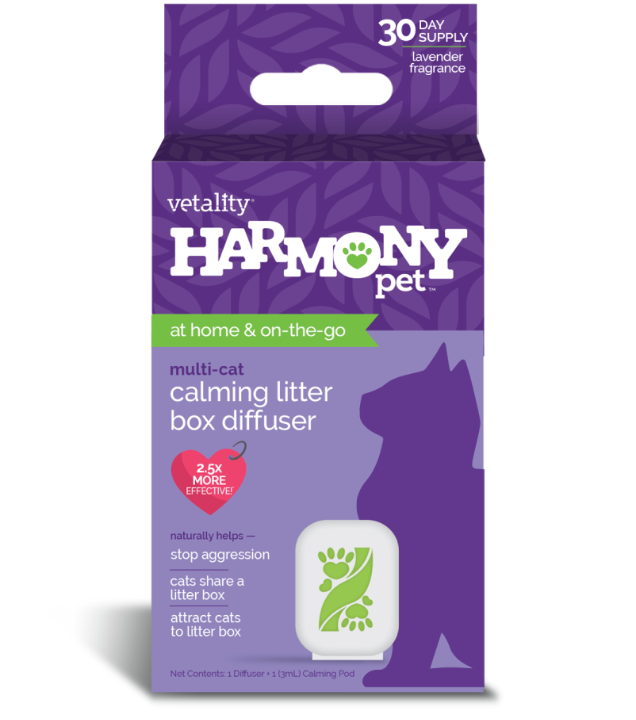 Vetality Harmony Pet Calming Litter Box Diffuser by Pet Food Warehouse