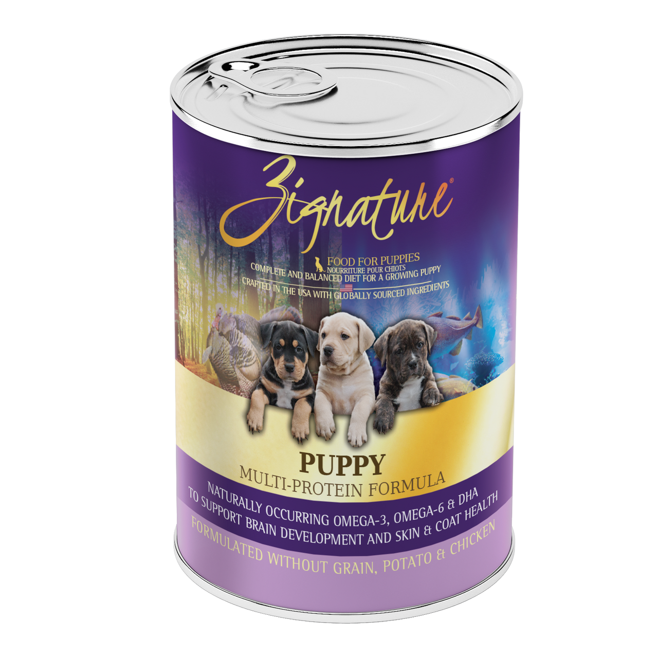 Zignature Puppy Dog Food Canned 13oz by Pet Food Warehouse