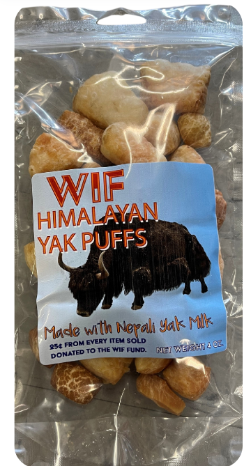 WIF Himalayan Yak Puffs 4oz by Pet Food Warehouse